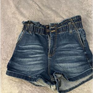 Denim Blue shorts, size 5, not sure brand